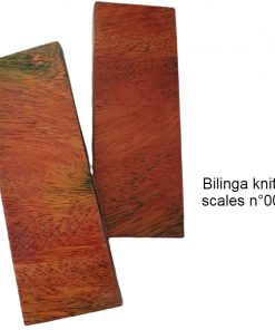 Bilinga knife scales n°001 stabilized
