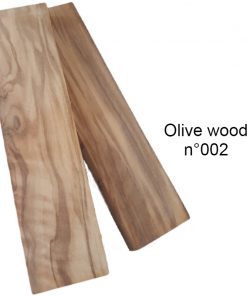 Olive wood knife scales n°002 stabilized