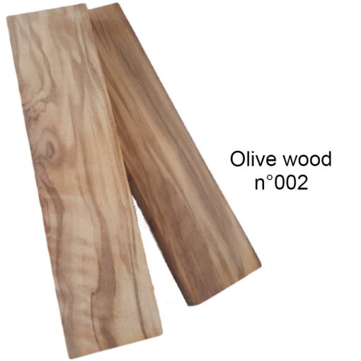 Olive wood knife scales n°002 stabilized