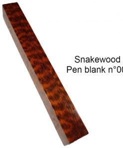 Snakewood pen blank n°001