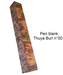 pen blank Thuya n°001 stabilized