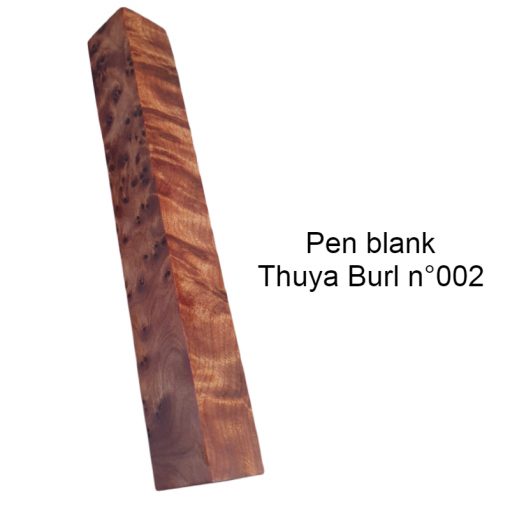 pen blank Thuya n°002 stabilized