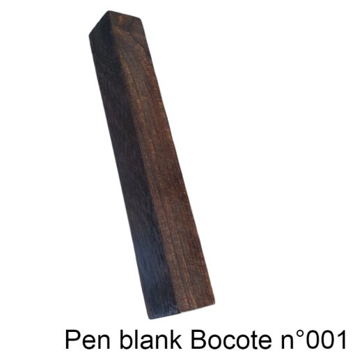 pen blank bocote stabilized