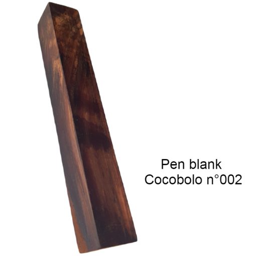 pen blank cocobolo n002 stabilized