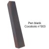 pen blank cocobolo n°3 stabilized