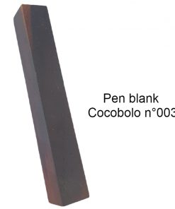 pen blank cocobolo n°3 stabilized