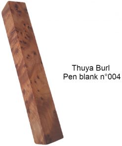 pen blank thuya burl n°4 stabilized